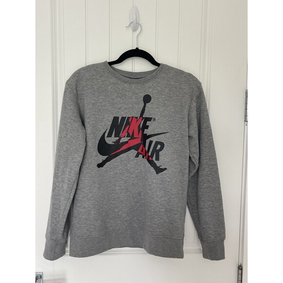 Nike Air Jordan Jumpman Crew Neck Sweatshirt Youth Size XL 13-15 Years - Picture 1 of 6